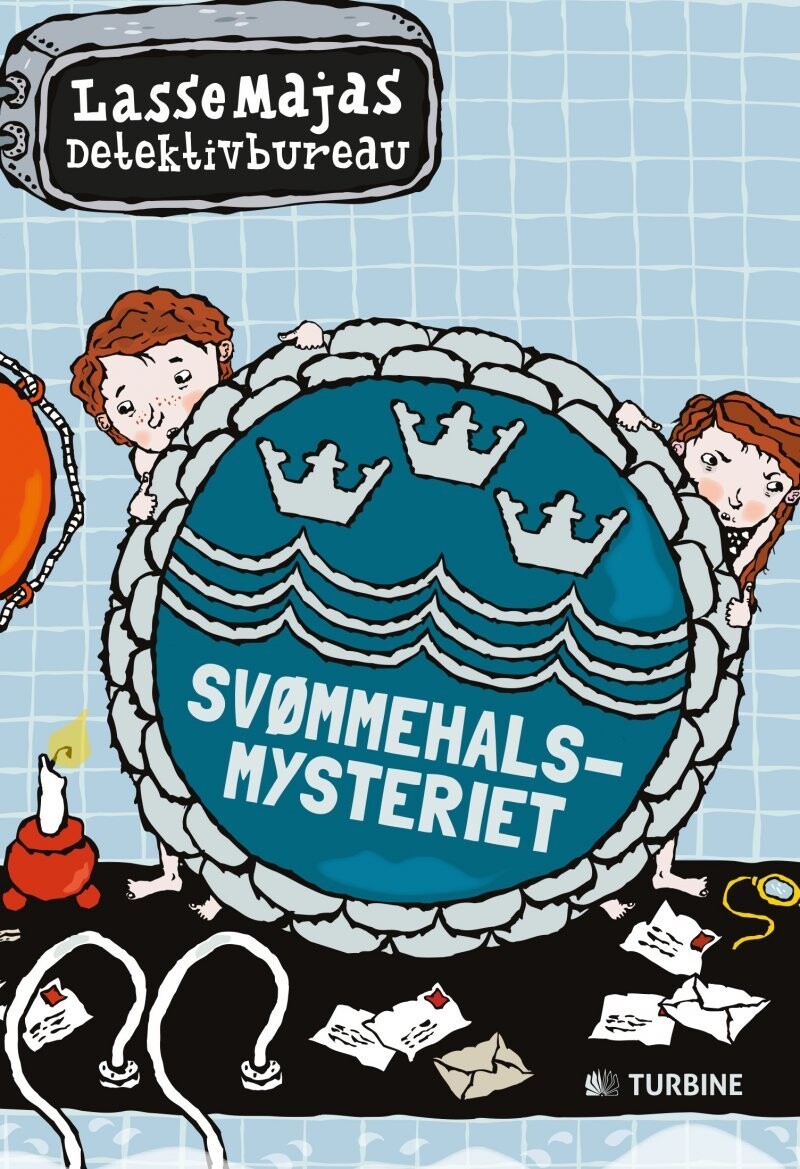 Lassemajas Detektivbureau - Svømmehalsmysteriet - Martin Widmark - Bog