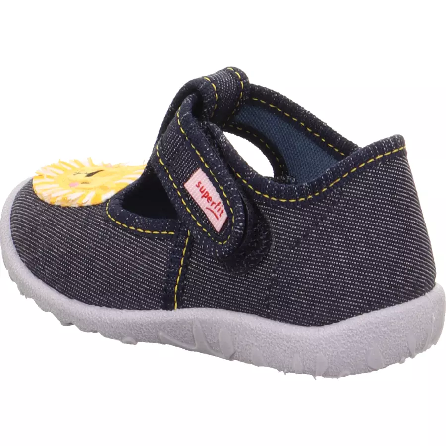 superfit Hausschuh Spotty Löwe dunkelblau (mittel)