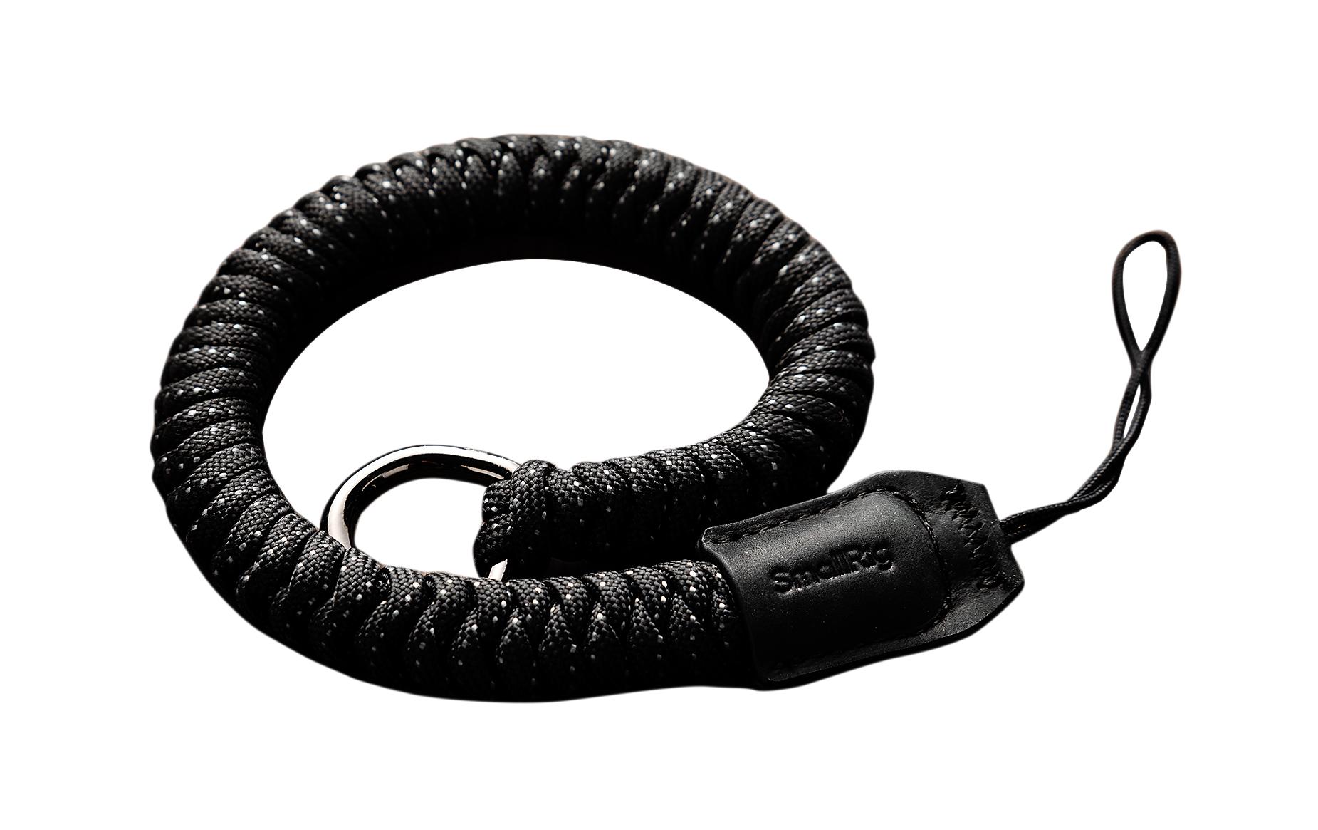 Universal Braided Wristband SchwarzKamera-Armband
