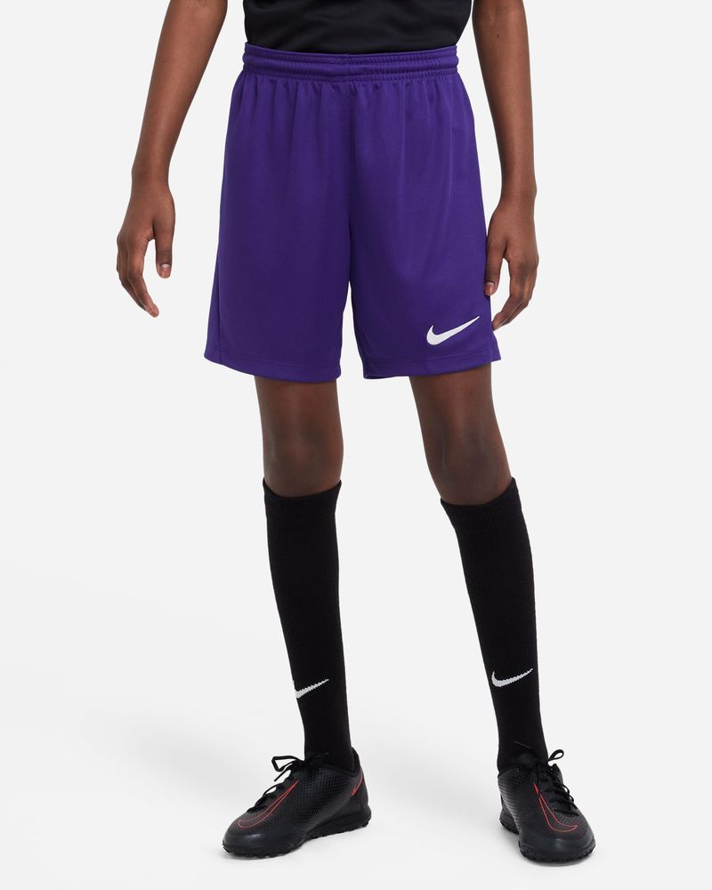 Short de football Nike Park III Violet pour enfant