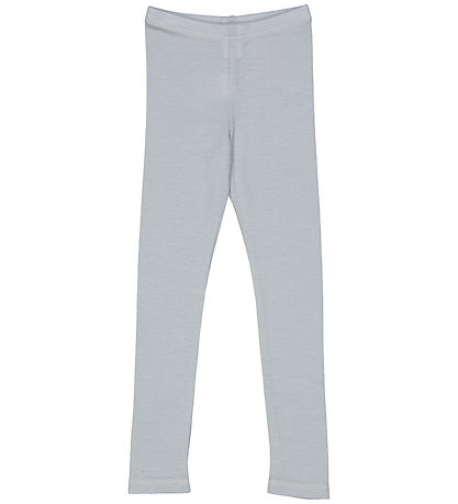 M?Slå Leggings - Uld - Woolly - Jasmin Blue