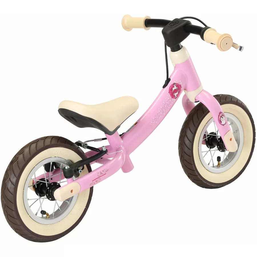 Bikestar Laufrad 10 Zoll Sport Flex pink einhorn