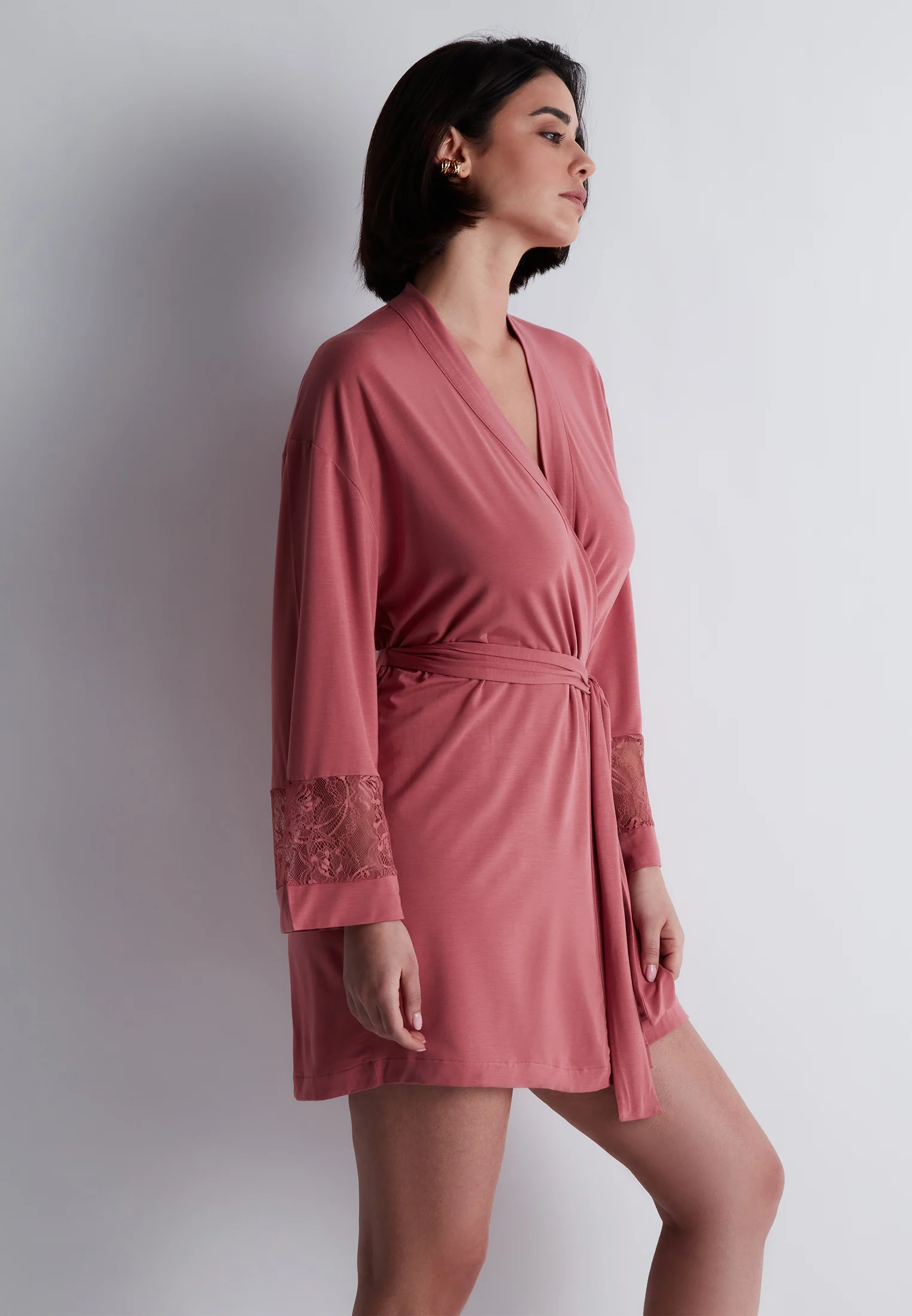 LAZY DAYS - Kimono | Rose