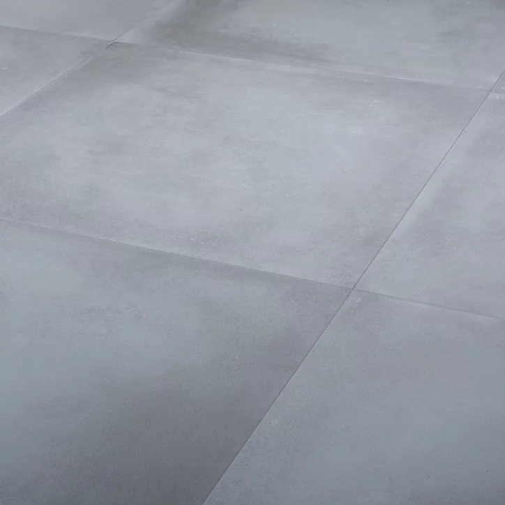 Carrelage sol gris 60 x 60 cm Smooth
