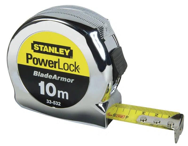 Stanley 0-33-532 Rolbandmaat Powerlock Blade Armor 10m - 25mm