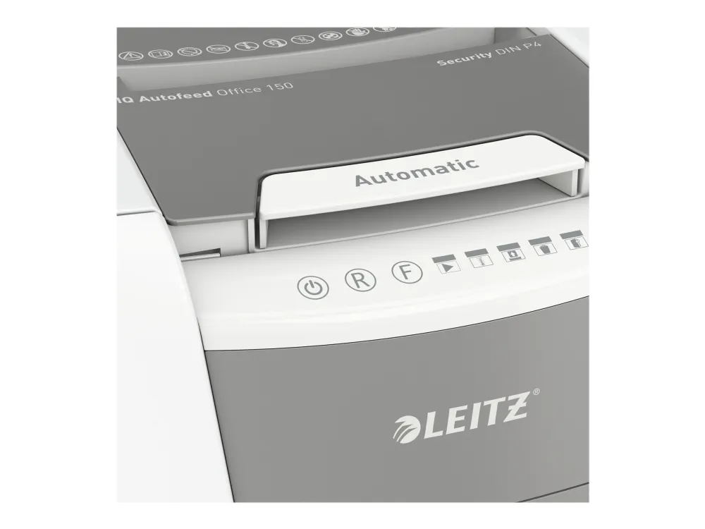 Makulator Leitz IQ AutoFeed Office 150 krydsmakulering 4x28 mm (P-4)