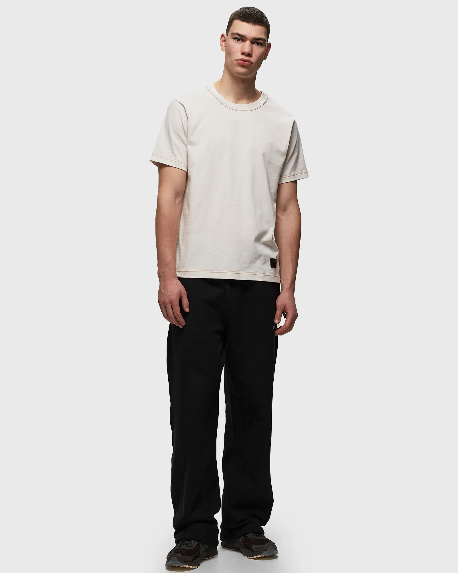 Nike Life Short-Sleeve Knit Top