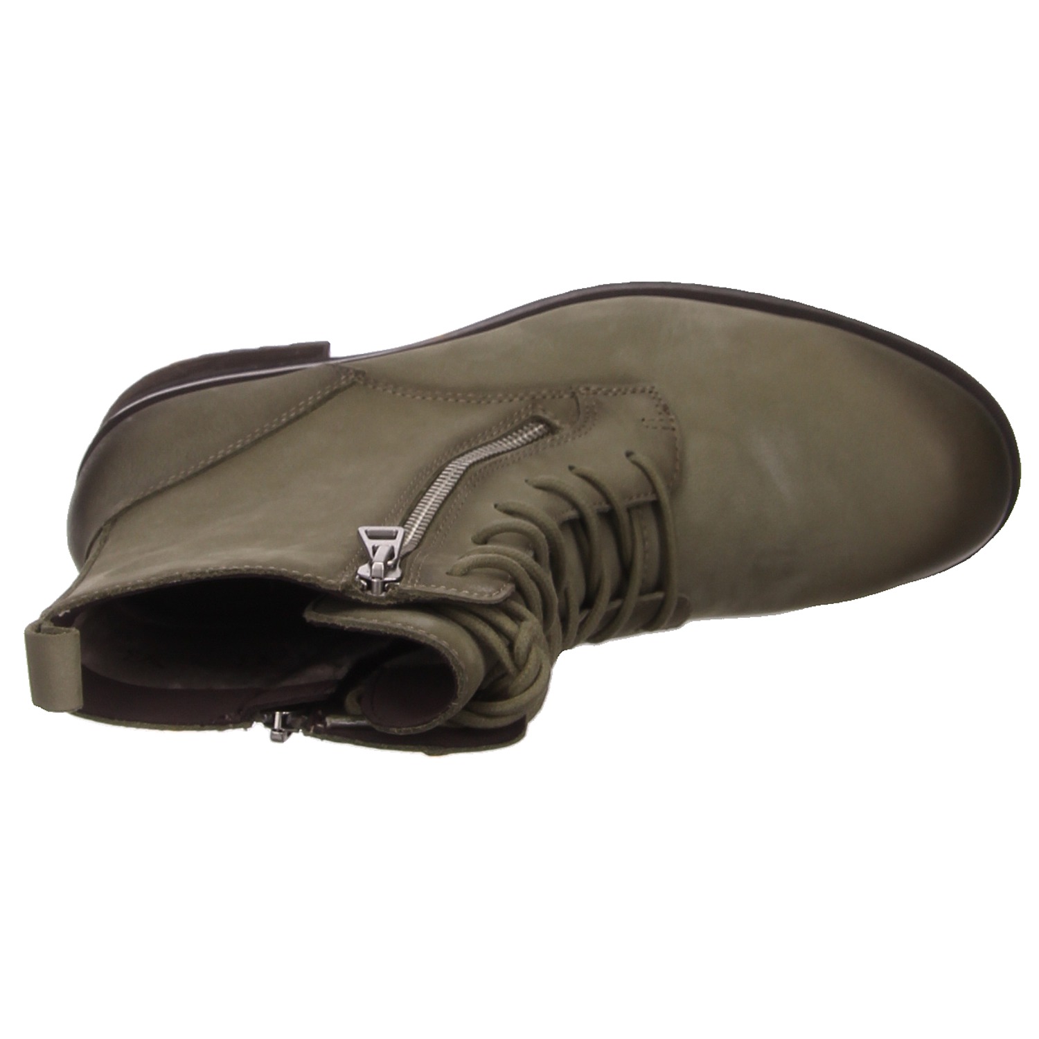 Caprice Schnürboots oliv grün