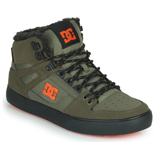 DC Shoes - PURE HIGH-TOP WC WNT - Kaki / Noir