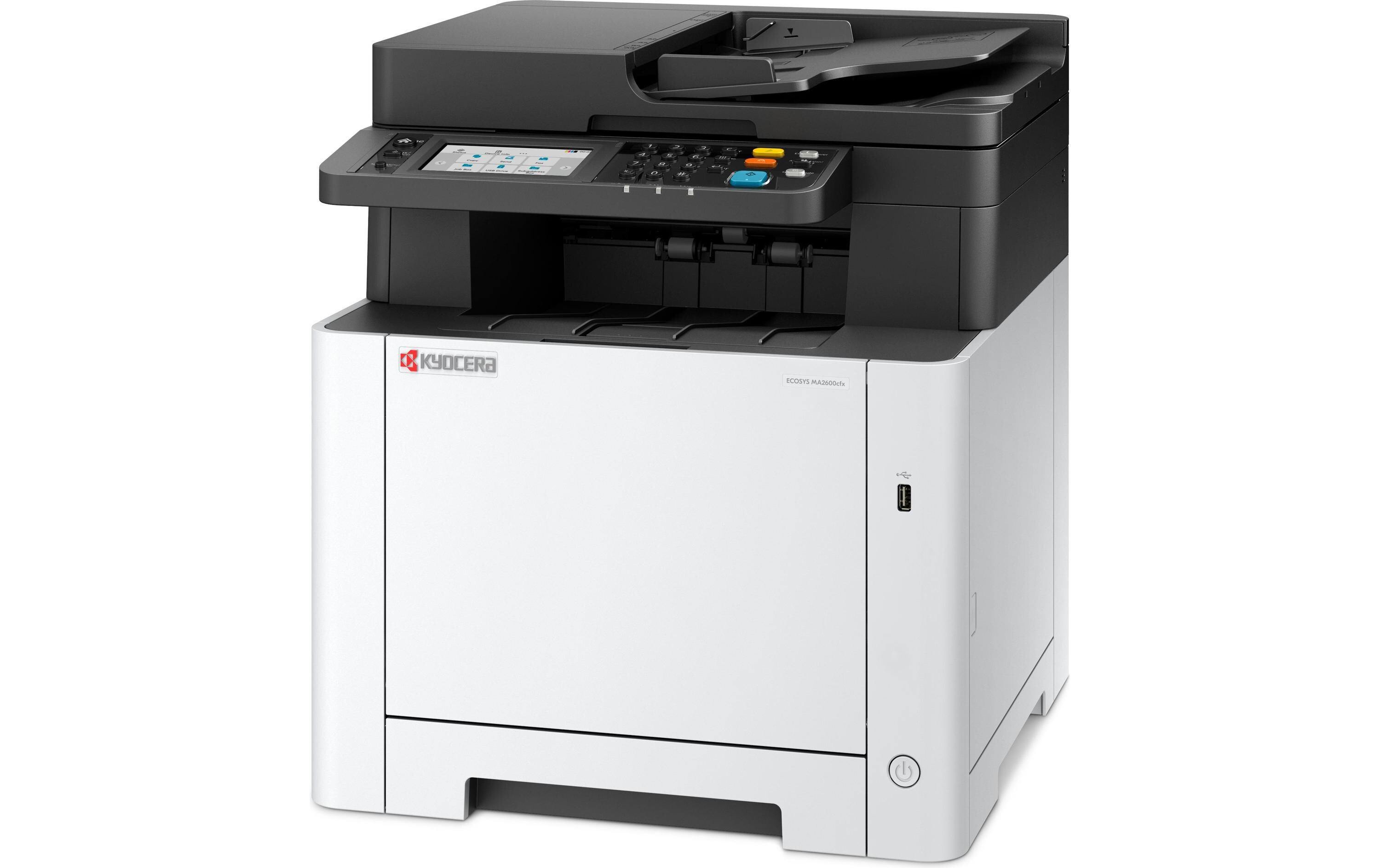 Multifunktionsdrucker ECOSYS MA2600CFX<br>4-in-1-Farblaser-Multifunktionsdrucker