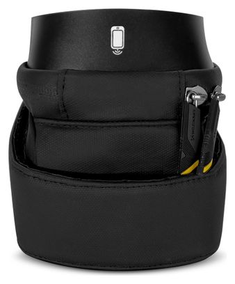 Sacoche de cadre de vélo Wozinsky avec étui pour téléphone 1L noir