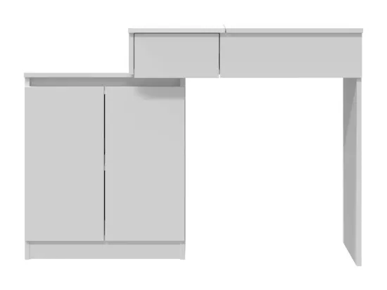 Coiffeuse avec LED blanc 115x37x110,5 cm