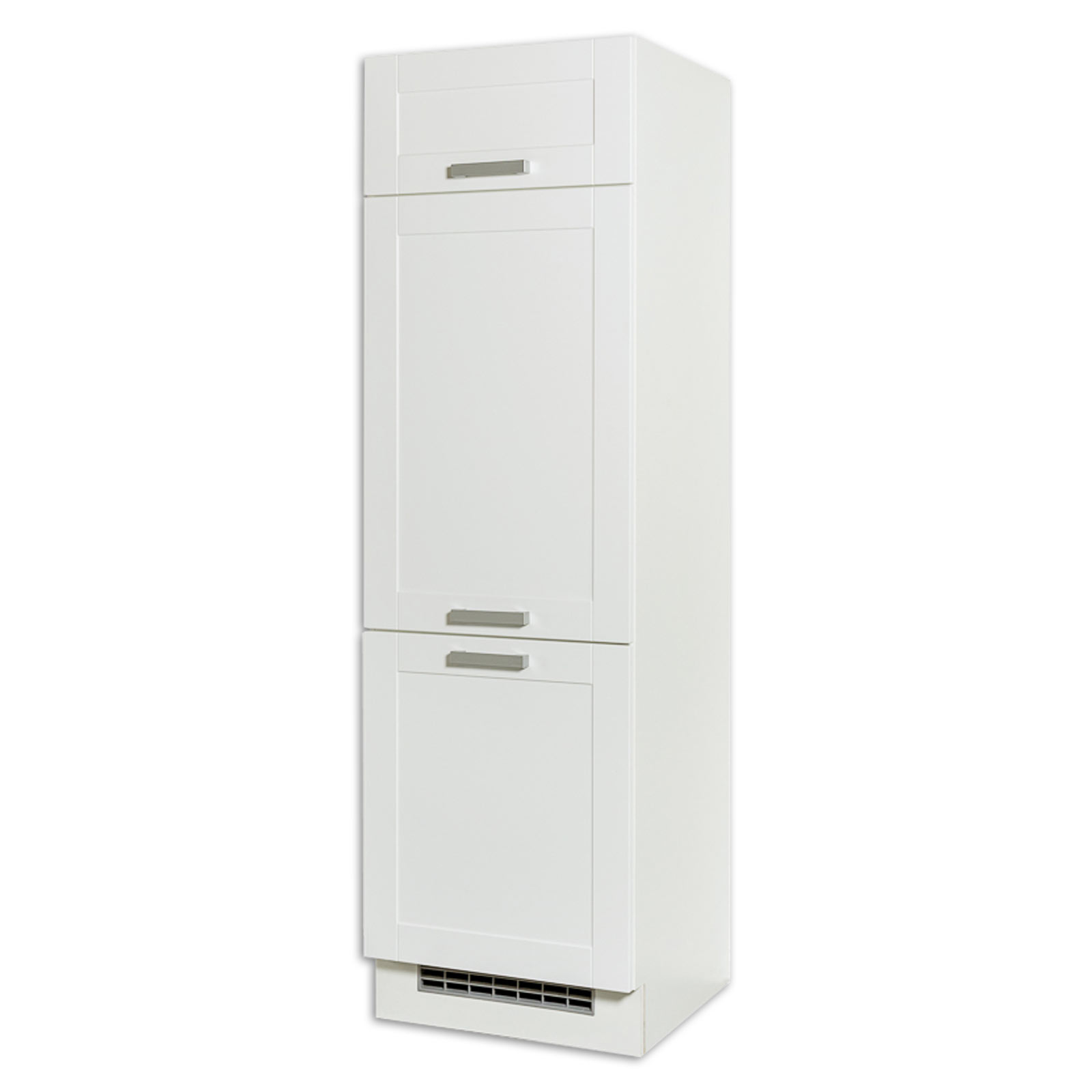 Kühlschrankumbau MATRIX - weiß Lacklaminat-weiß - 60 cm