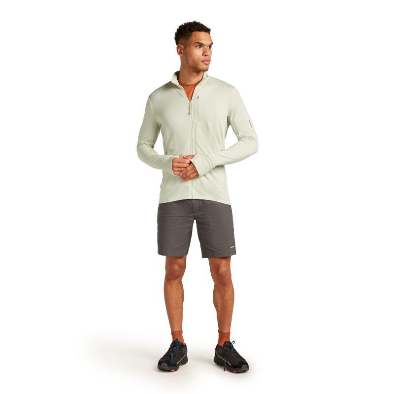 260 Quantum IV LS Zip - Polaire en laine mérinos homme