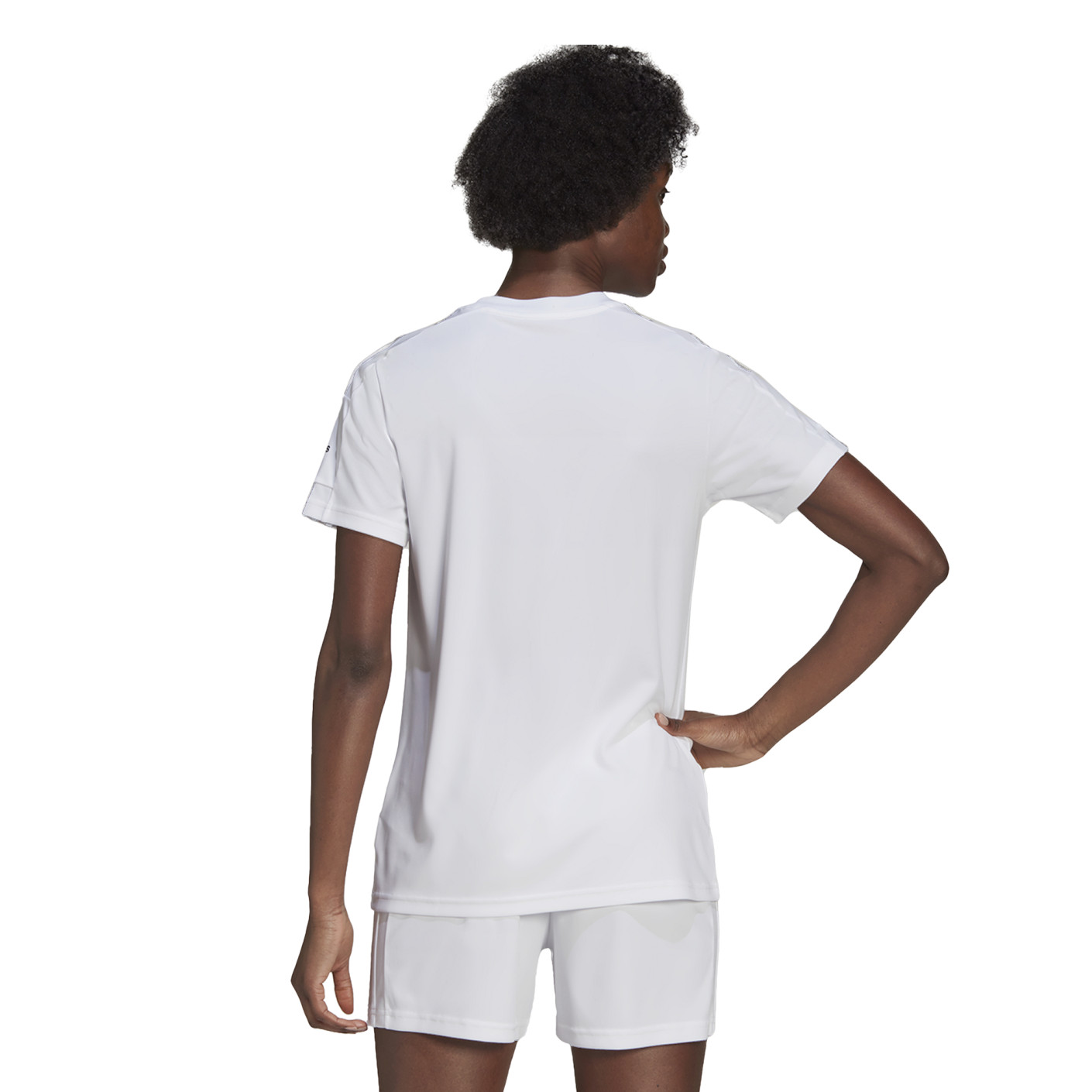 Adidas Squadra 21 Voetbalshirt Dames Wit Zwart