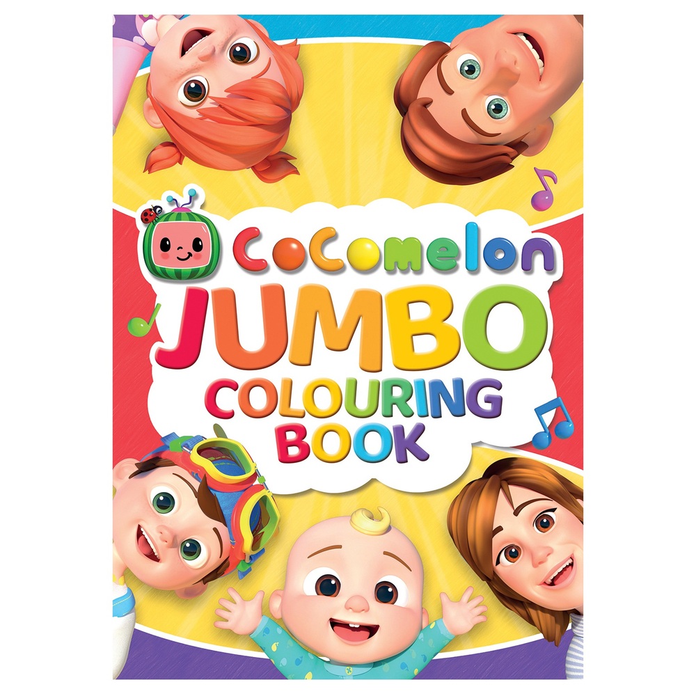 Cocomelon Jumbo Malbuch