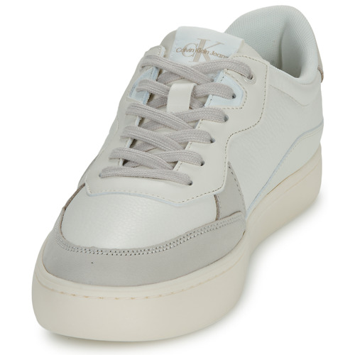 Calvin Klein Jeans - CLASSIC CUPSOLE LOW LTH - Ecru