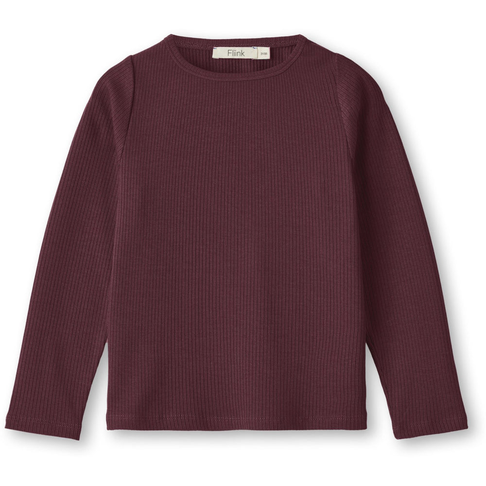 Køb Fliink Burgendy Kenna Ls Bluse