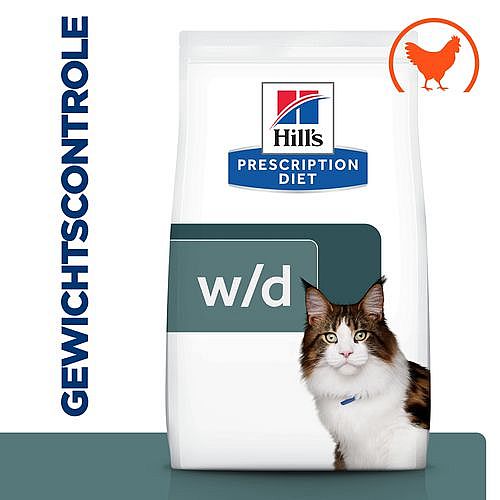 Hill's Prescription Diet WD Digestive/Weight Management Kattenvoer Kip