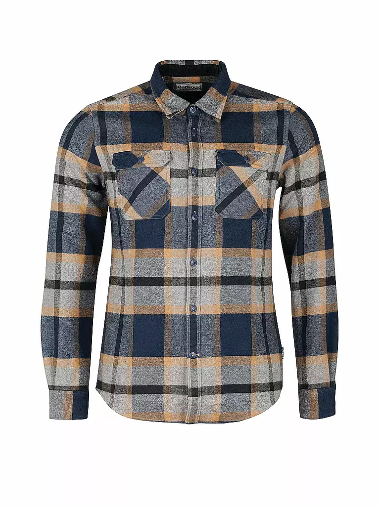 BARBOUR Overshirt  grau