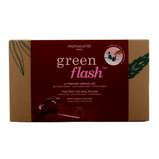 Manucurist kit vernis semi permanent Green Flash - Manucure maison
