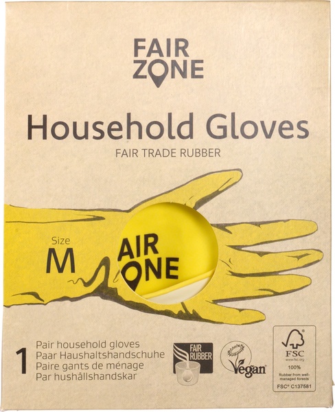 Fair Zone Huishoudhandschoenen M (1 stuks)