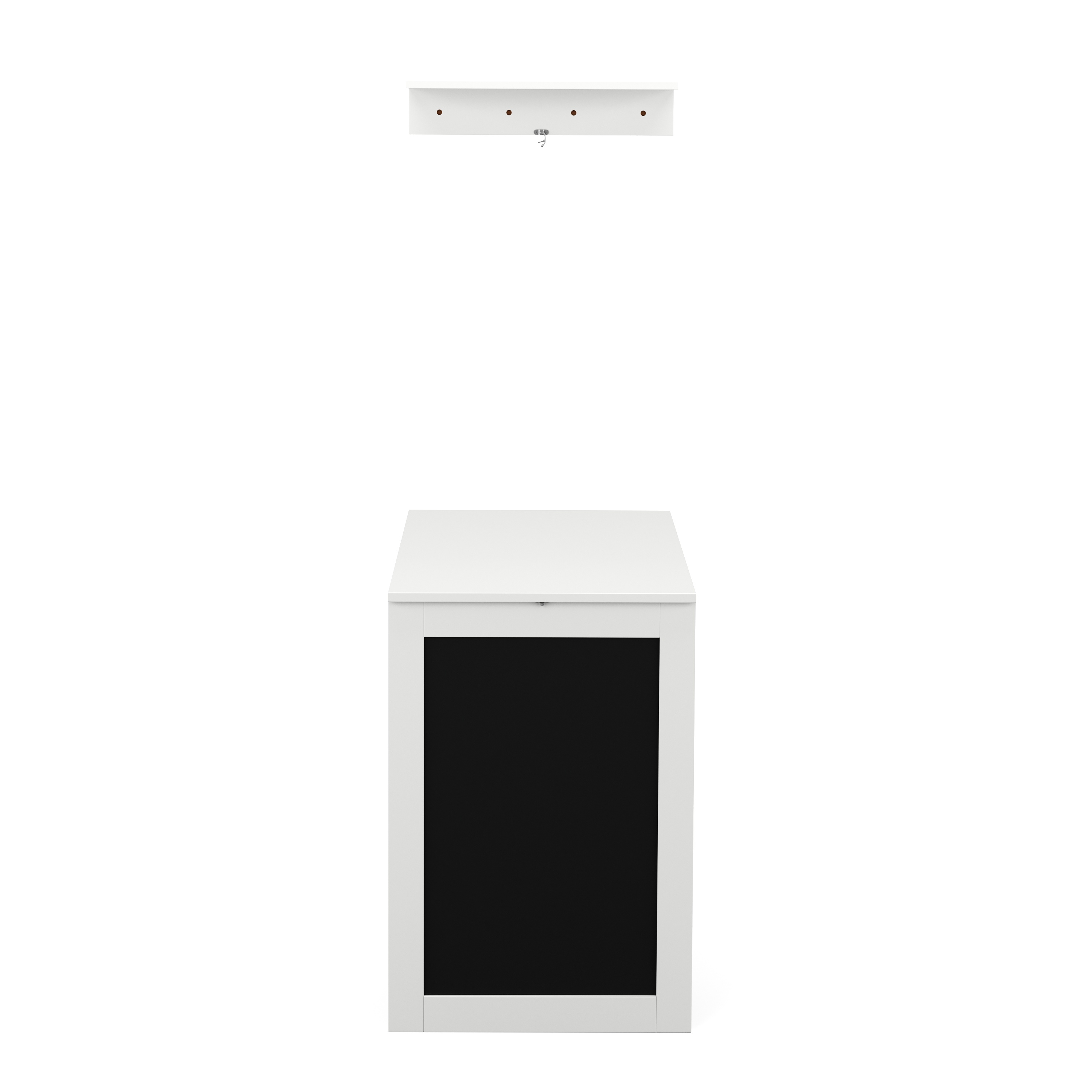 Wandklapptisch CELIA 50 x 75 cm weiss