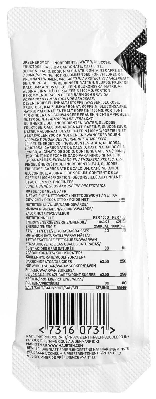 Maurten Gel Energético 100 kcal 12x40g