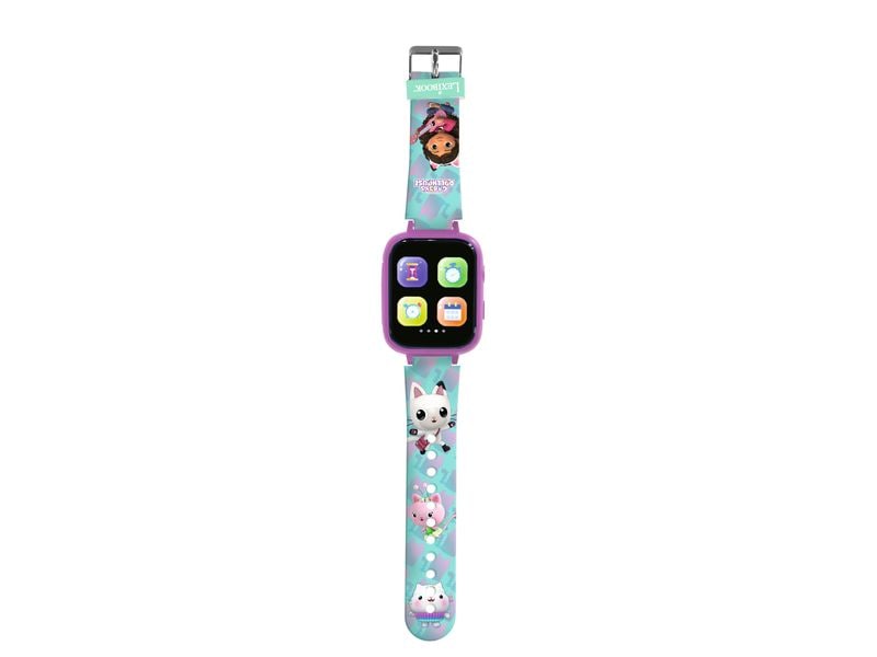 Lexibook Gabby Farbdisplay-Uhr mit Kamera Digitaluhr mit 8-GB-Speicherkarte