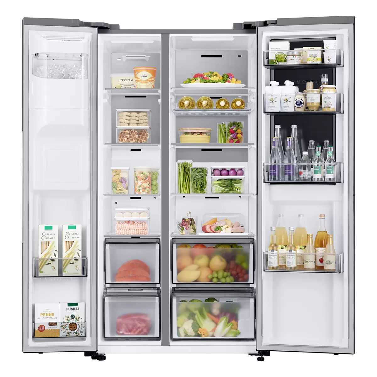 Samsung Food Center RH68B8541S9/WS Silber