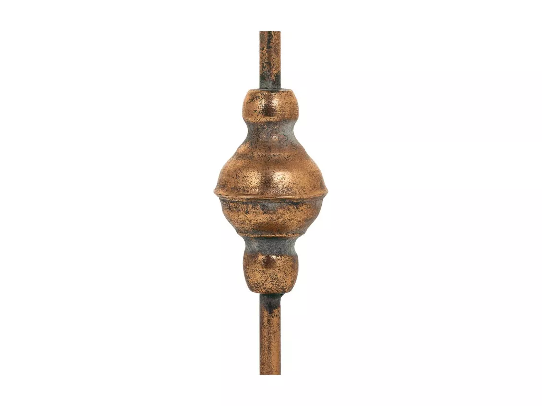 Chandelier en métal doré 36x35x60.5h