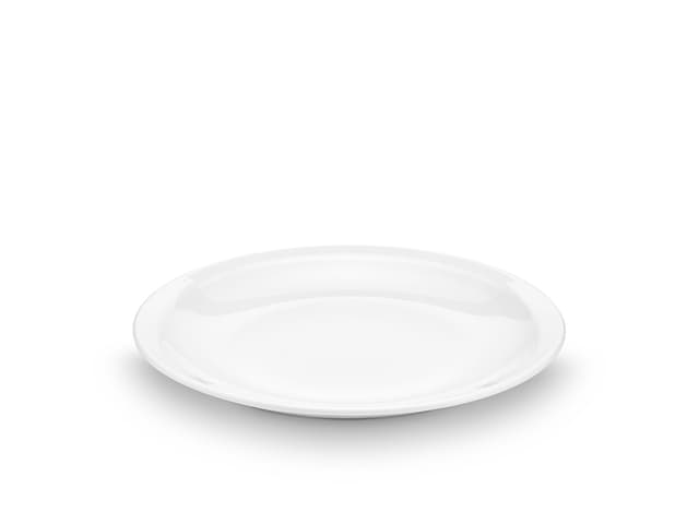 Pillivuyt Bourges Tallerken flad Dia 16,5 cm Hvid