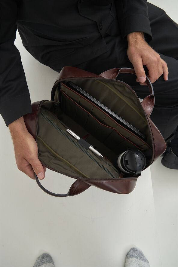JOST LUND Briefcase S Brown