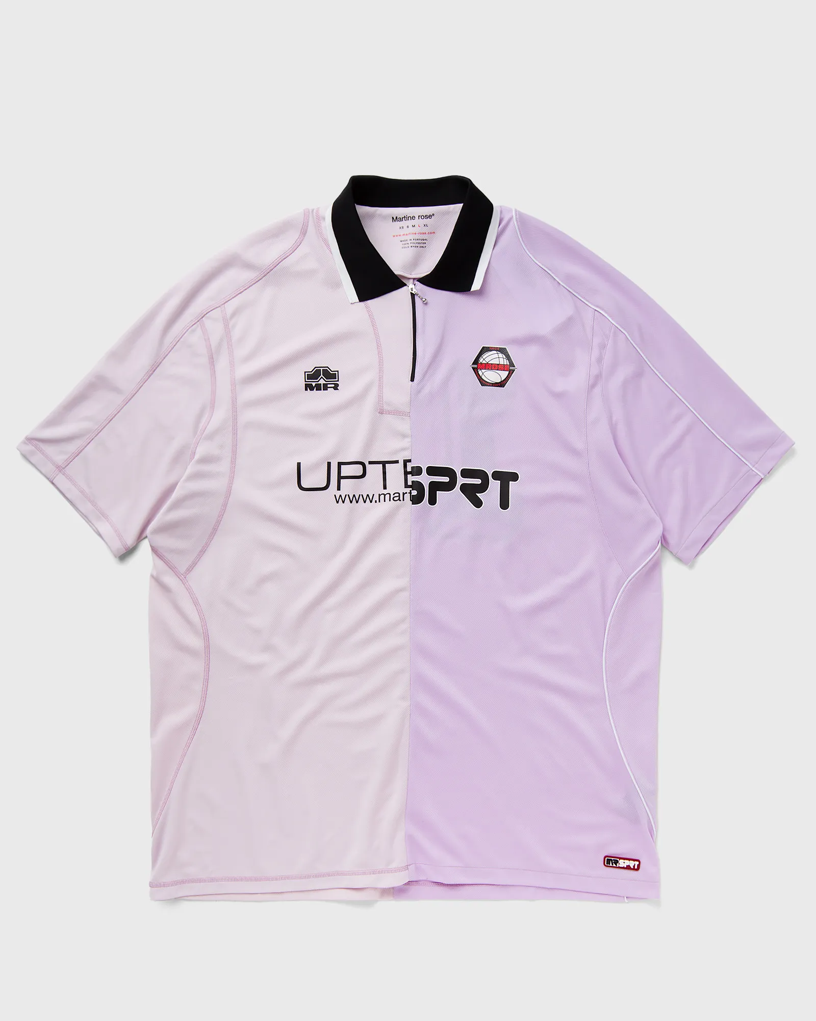 Martine Rose HALF AND HALF FOOTBALL TOP