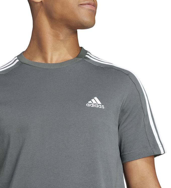 adidas Men Essentials Single Jersey 3-Stripes T-shirt