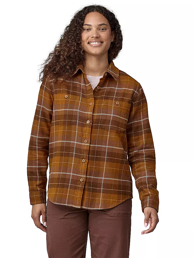 PATAGONIA Hemdbluse FJORD FLANNEL braun