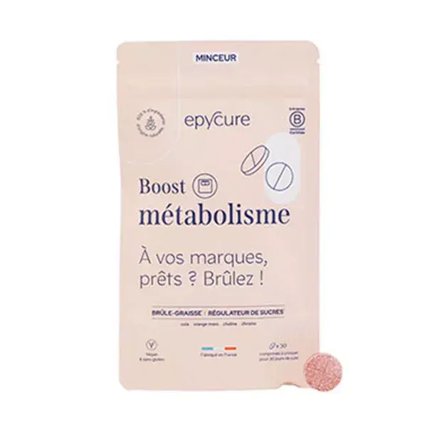 Epycure Emagrecimento, Aceleração do Metabolismo, Queima de Gordura e Controle da Fome, 30 comprimidos