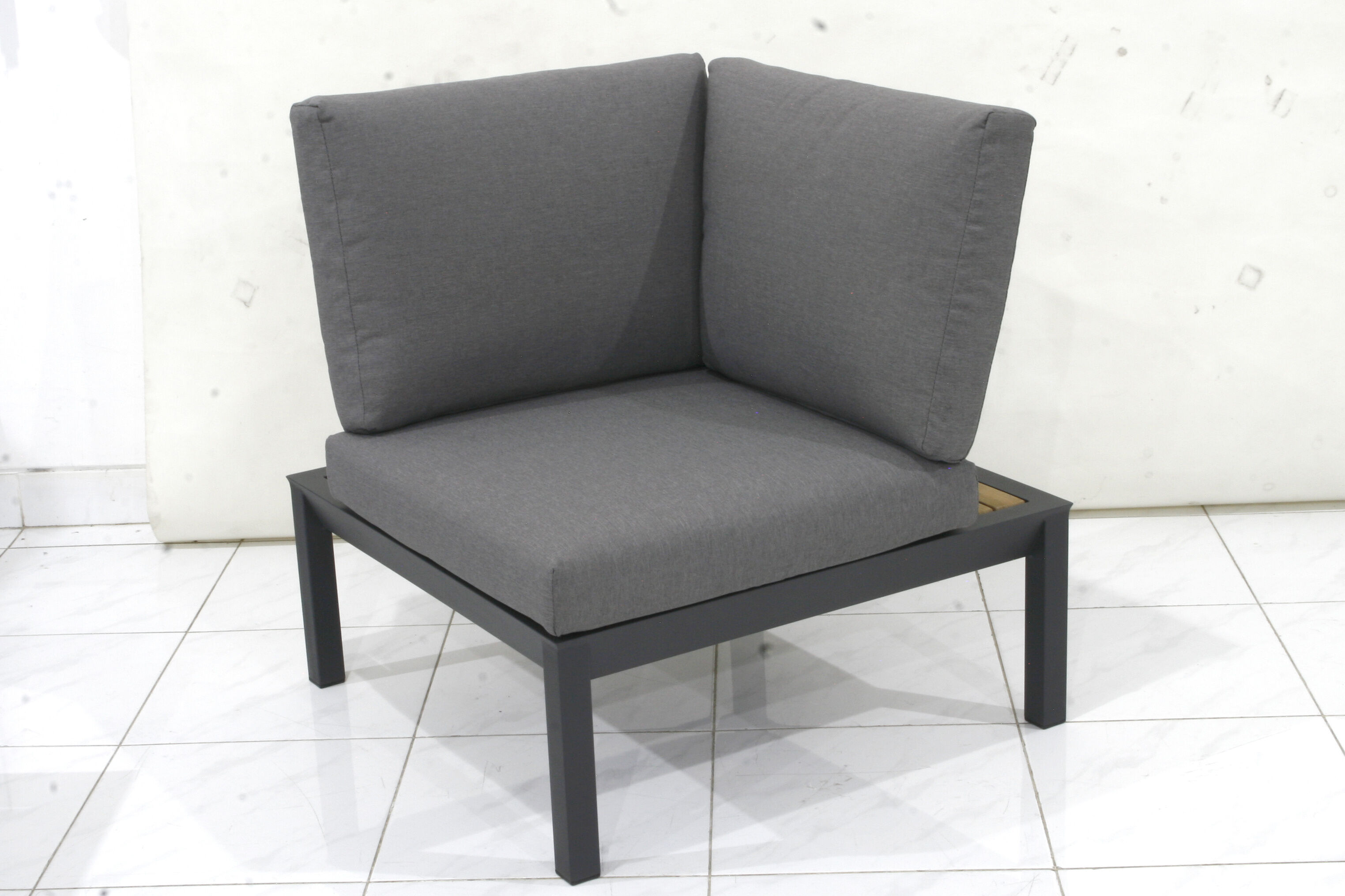 Eck-Lounge Plattform 4-teilig