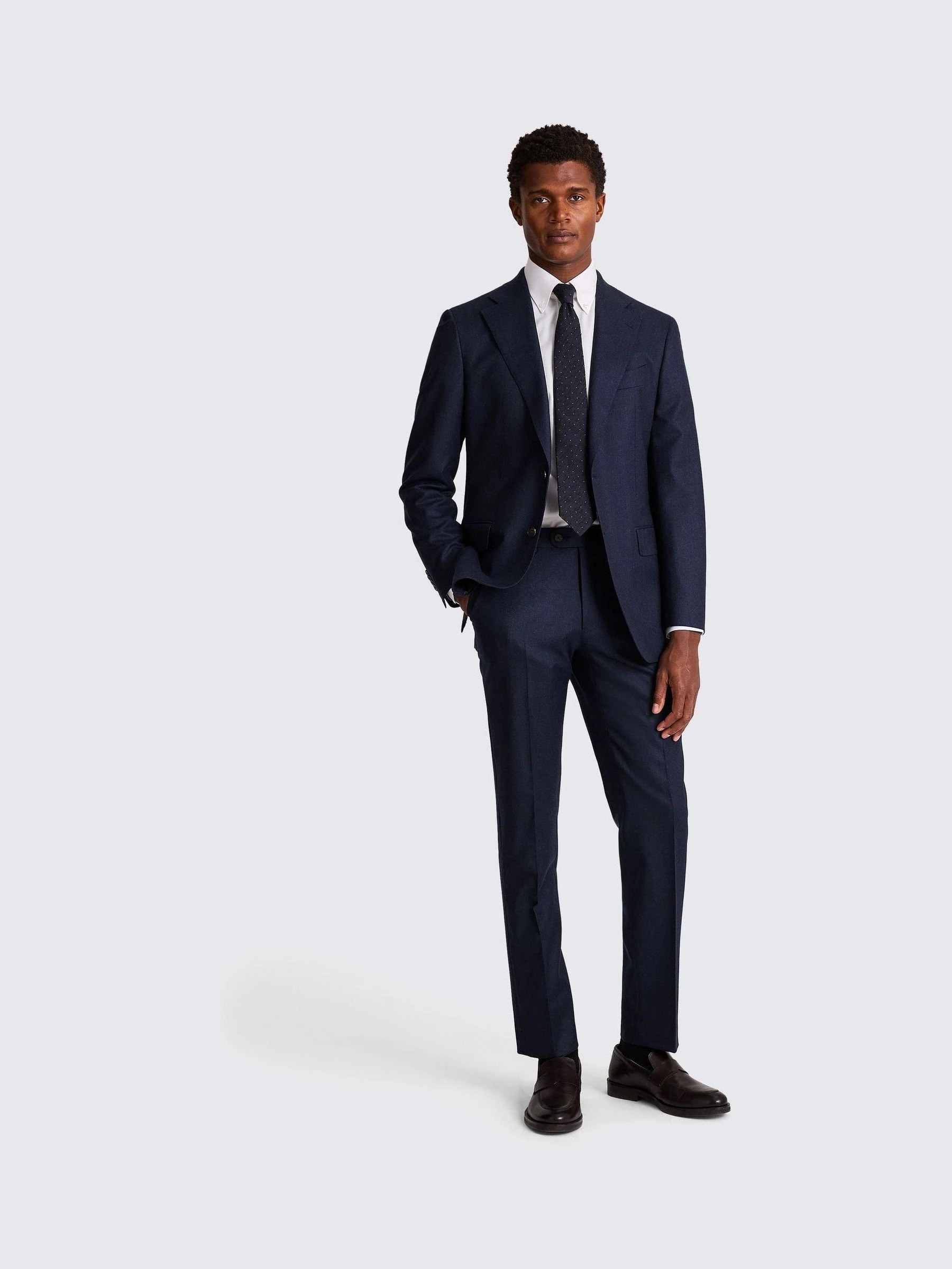 Moss Italian Plain Suit Jacket