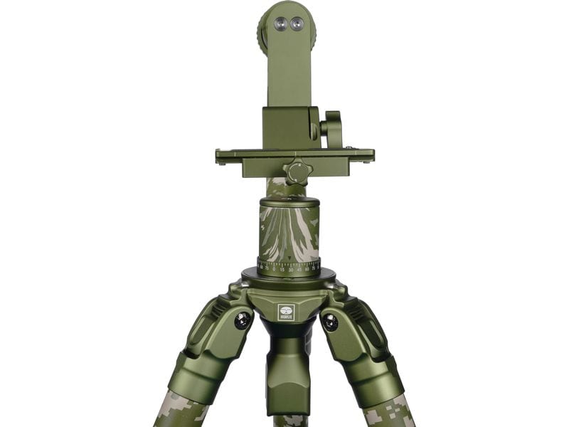 Sirui Stativ Explorer CT-3204 mit CH20 Camouflage Robustes Outdoor Stativ