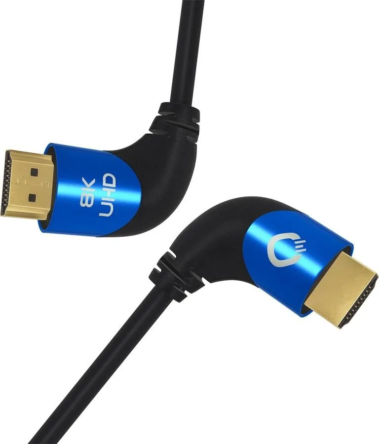 Oehlbach Shape Magic UHD 90 Noir (2 m) Câbles HDMI