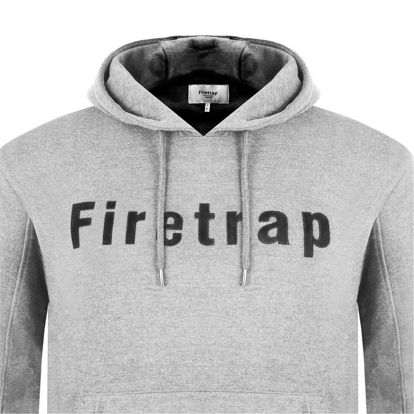 Firetrap Mens Graphic Fleece Hoodie