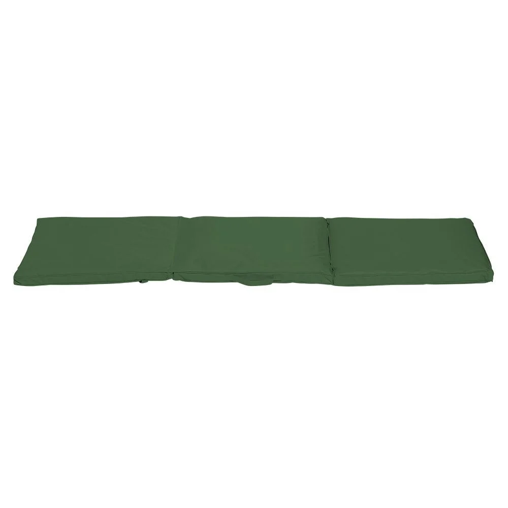Coussin pour bain de soleil uni vert
