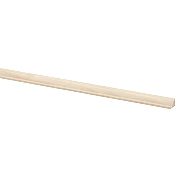 Lat kwartrond grenen 8x12 mm lengte 270 cm