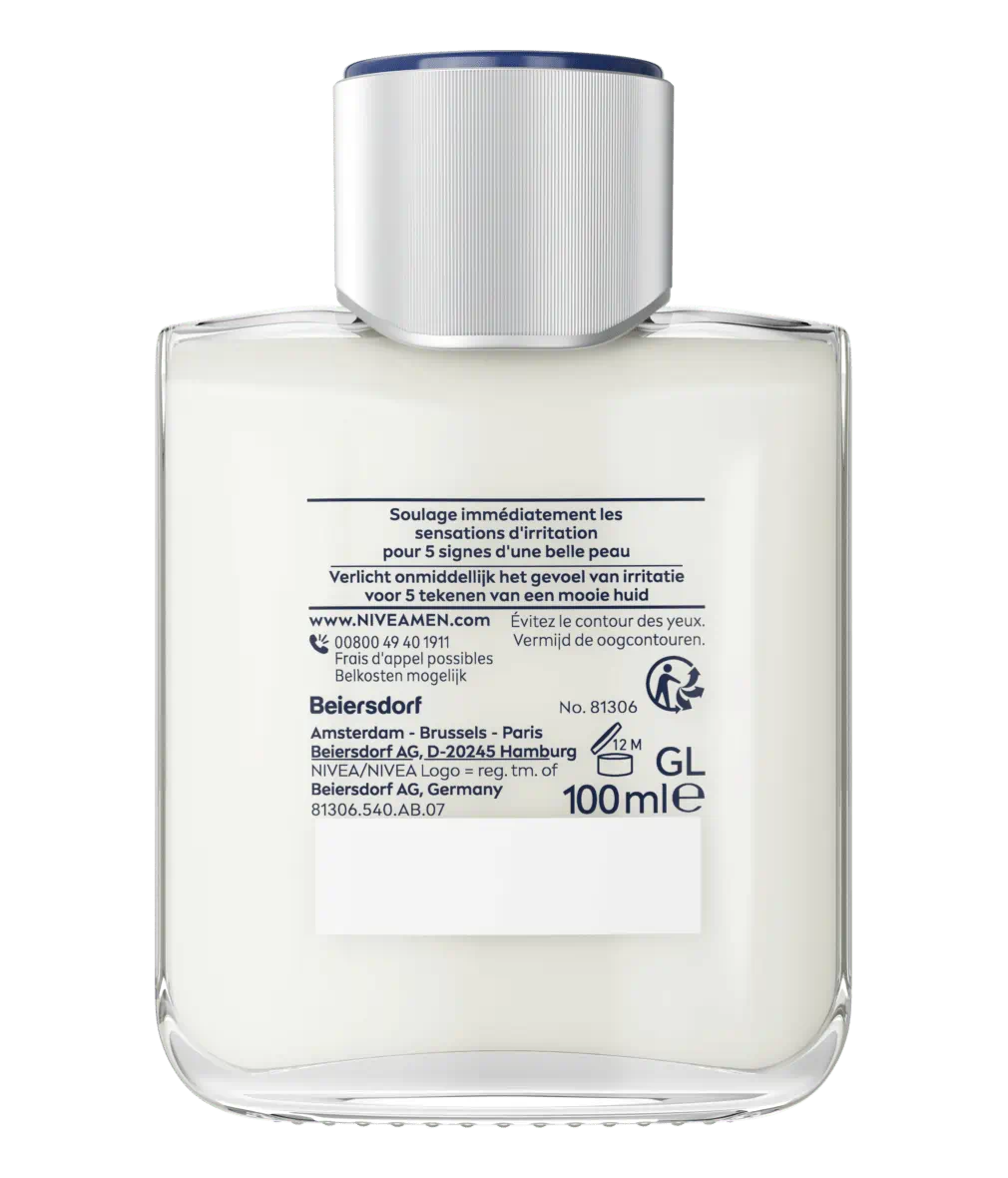 BAUME APRÈS-RASAGE HOMME PEAU SENSIBLE