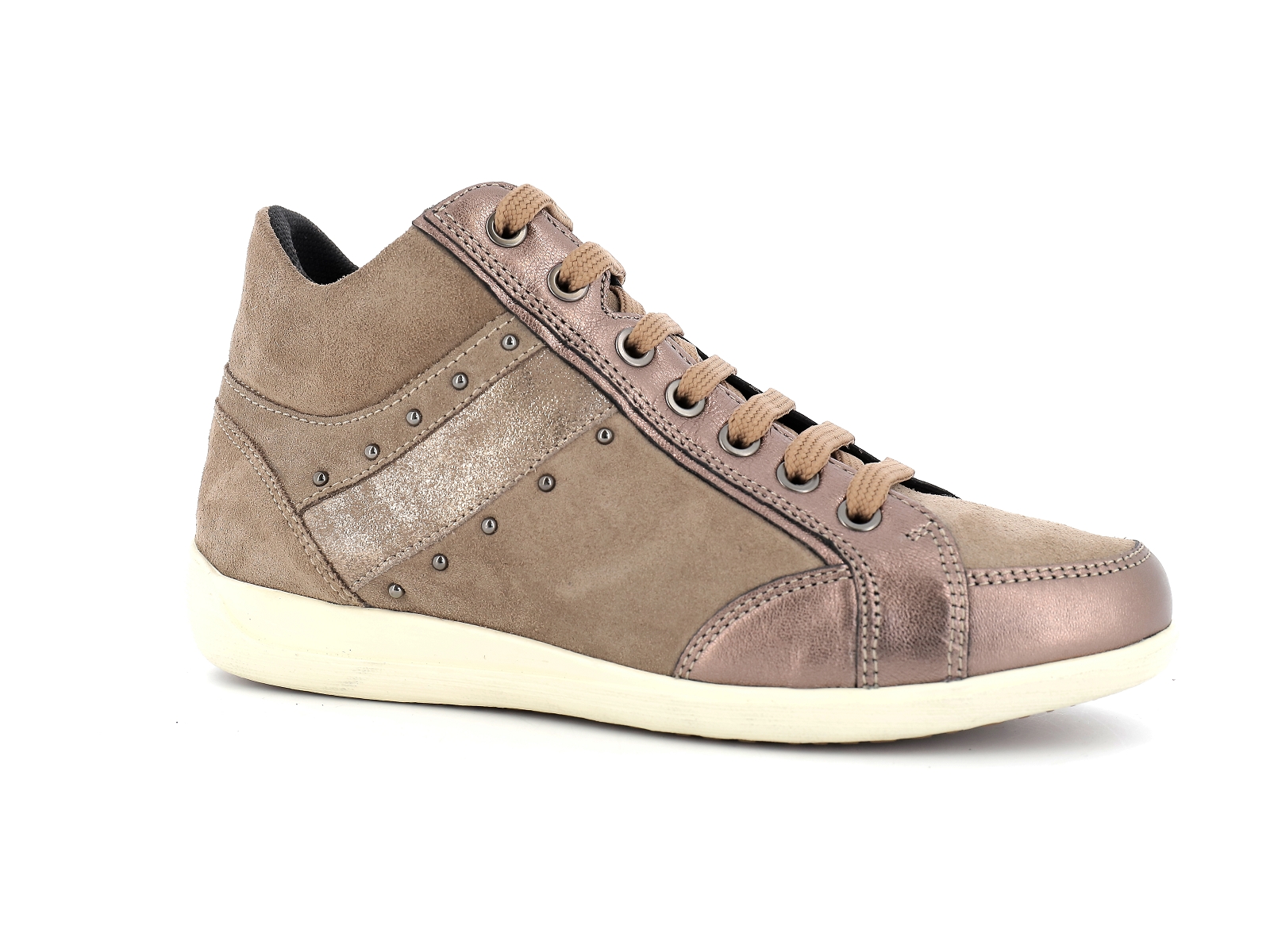 Geox-D MYRIA-D0468G Matières combinées Taupe