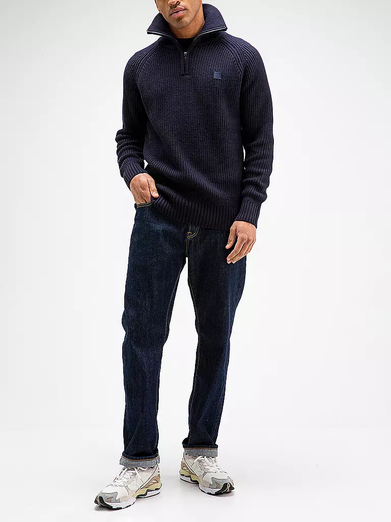 BUTCHER OF BLUE Troyer Pullover OVERLAND blau