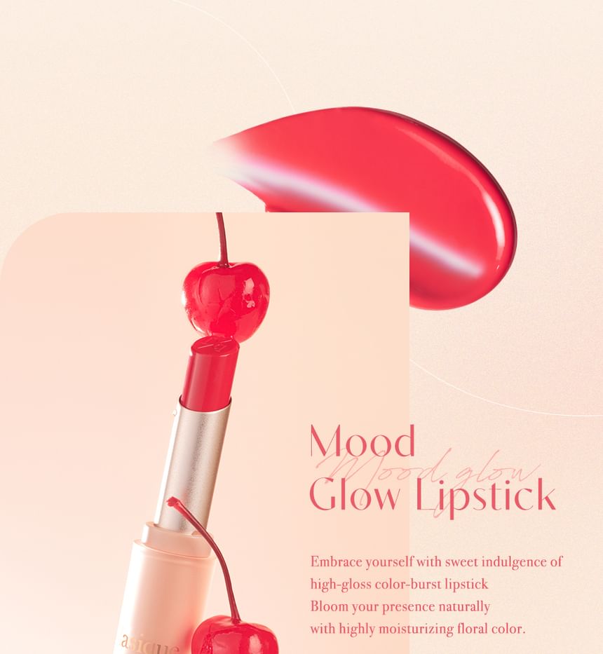 dasique - Mood Glow Lipstick - 8 kleuren