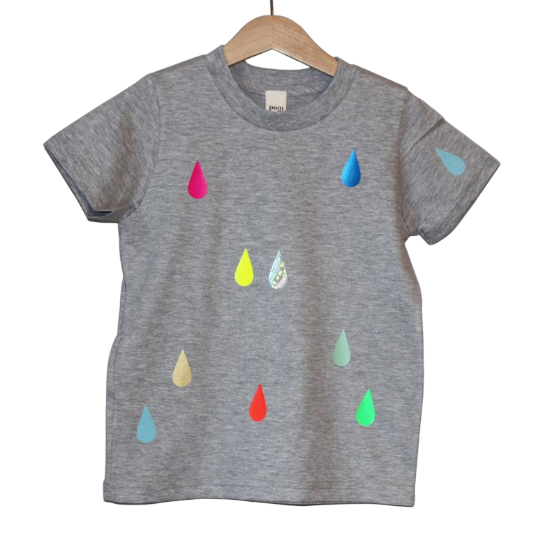 T-Shirt Drops Grey
