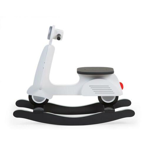 Scooter à bascule Blanc - CHILDHOME